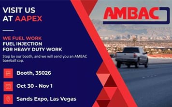 Visit AMBAC at AAPEX in Vegas Oct 30 – Nov 1